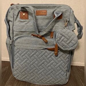 Good Mum Waterproof/USB Diaper Changing Backpack
